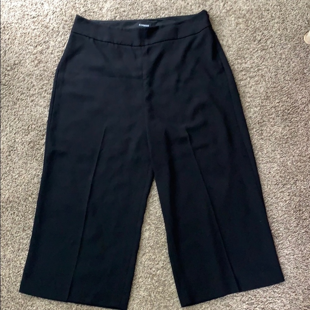 High Rise Cropped Culottes